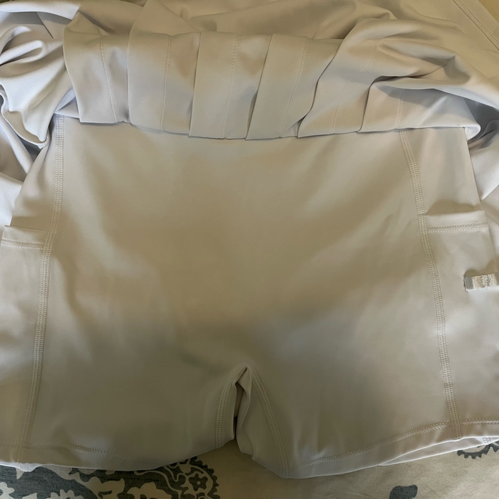 HALARA White Tennis Skirt Pleated NWT size XS - Picture 4 of 7